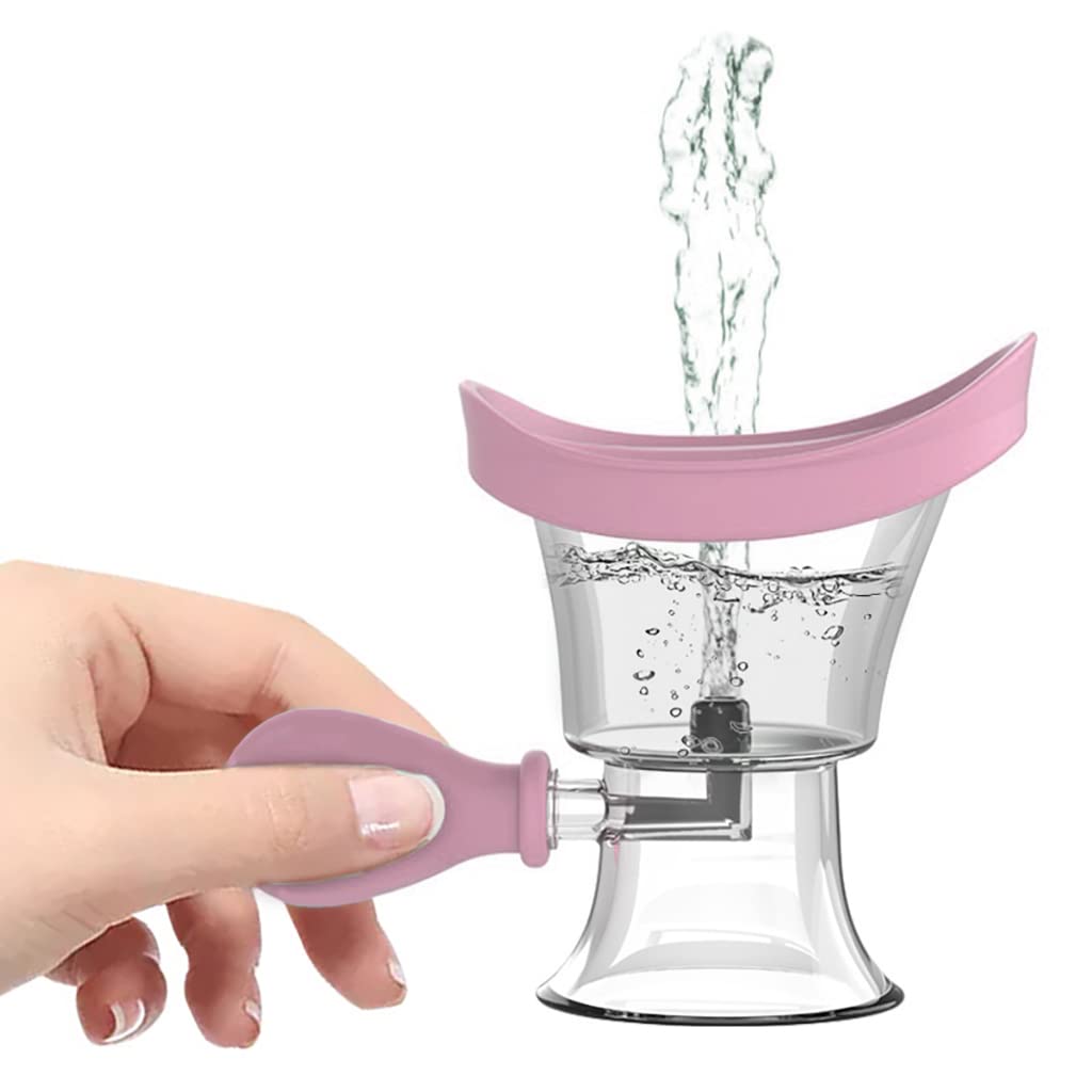 HANNEA Eye Wash Cup Silicone Eye Cleaning Cup Efficient Eye Rinse Travel Eye Cleansing Cup with Manual air Pressure HANNEA Eye Wash Cup Silicone Eye Cleaning Cup Efficient Eye Rinse Travel Eye Cleansing Cup with Manual air Pressure